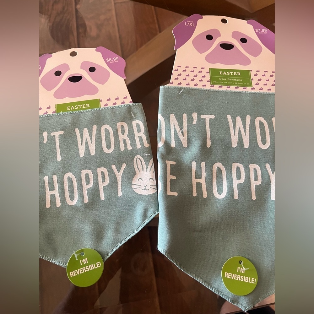 Reversible Easter Dog Bandana